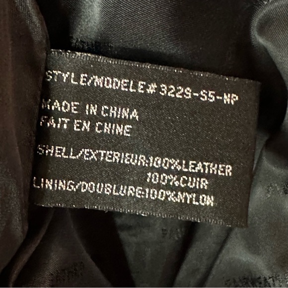 Stunning 100% Genuine Leather Vintage  Black Jacket - Picture 12 of 12